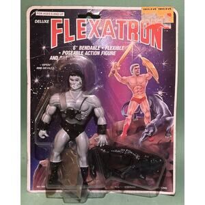FLEXATRON Vipen and Devilcat Action Figure in Original Packaging, MOTU KO RARE